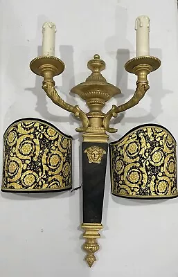 Versace Wall Sconce Versace Wall Lamp Gianni Veresace Excellent Condition! • $2250