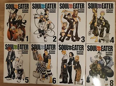 £300 • Buy Soul Eater Manga Volumes 1-25 Complete Series English [Used]