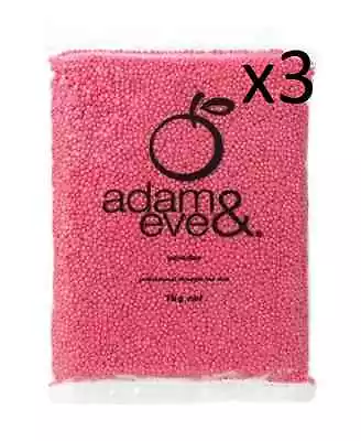 Adam & Eve Jax Wax Premium  Beaded Hot Wax 1kg X3 - Waxing Hair Removal • $83.50