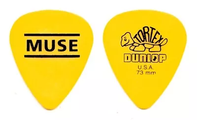 Muse Matthew Bellamy Signature Yellow Dunlop Guitar Pick - 2016 Drones Tour • $19.99