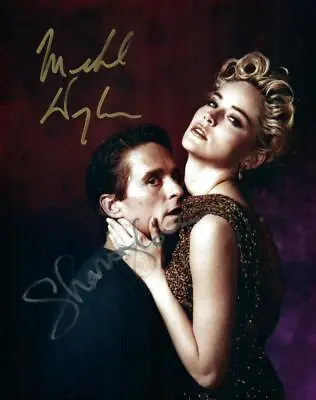 Sharon Stone Michael Douglas Signed 8x10 Photo Amazing Autographed Picture + COA • $70.25