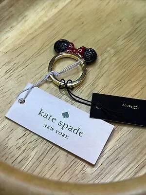 Authentic Disney Minnie Kate Spade New York Ring Size 6 Ears And Bow Gold Ring • $29.98