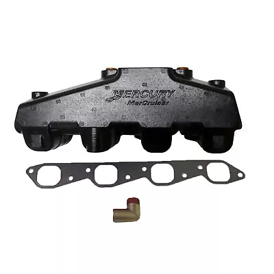 Mercury Marine/Mercruiser New OEM EXHAUST MANIFOLD 454 502 7.4L 8.2 V8 807078T08 • $356.99