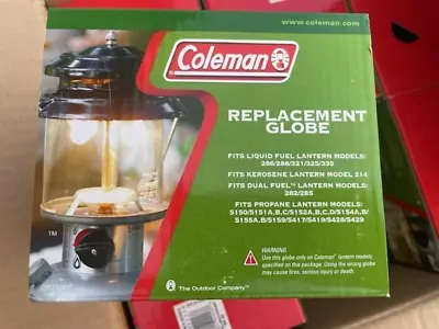 Coleman Replacement Glass Globe 288C043 Fits 286 288 321 325 295 335  Lanterns • $22