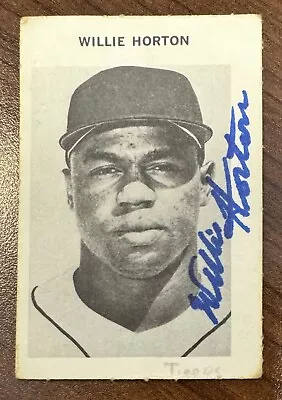 Signed 1969 Milton Bradley Game — Willie Horton • $9.95