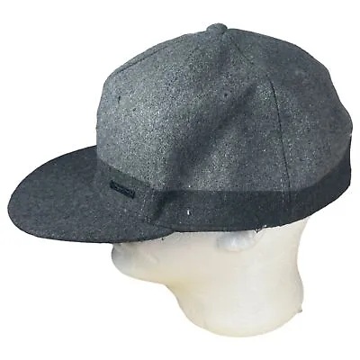 Diesel Industries Grey Colorblock Felt Hat Size III (Large)  • $29.95