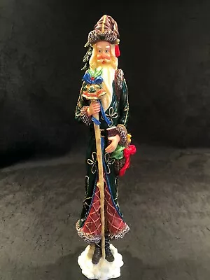 Vintage ‘Old World Santa’ Pencil Figurine 1996 Excellent H 13 1/2” Lenox • $55