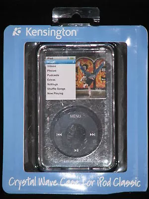 KENSINGTON Crystal Wave Case - CLEAR - IPod Classic NEW Australian Stock • $16.90