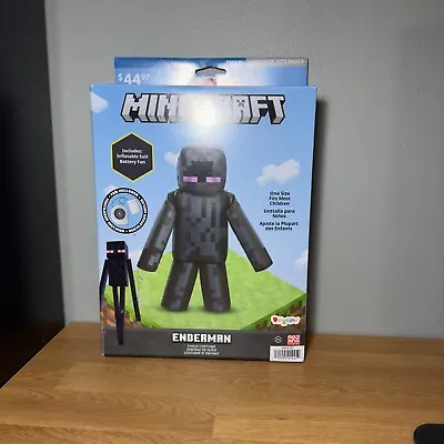 Inflatables Minecraft Enderman Inflatable Childrens Costume One Size Fits Most • $32.95