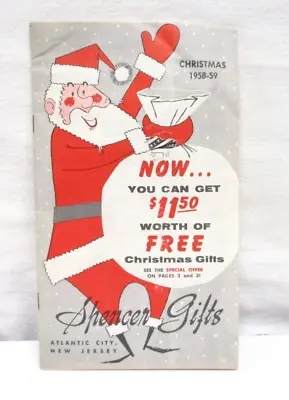 Spencer Gifts Mail Order Catalog Christmas 1958 - 59 Fifties Collectible • $19.99