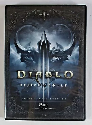 Diablo Iii Reaper Of Souls Collector's Edition Game Dvd Pc  • $19.95