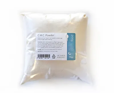 Pure CMC Powder 1kg Tylo Tylose Gum Tragacanth Sub Cake Edible Glue Sugarpaste • £18.57
