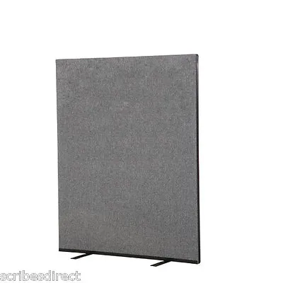 Woolmix Office Partition/Room Divider Screen 150(H) X120(W)cm In Grey • £295.25