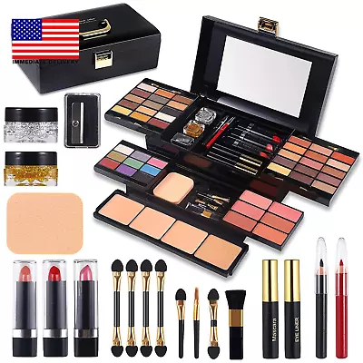 Professional Makeup Kit For Women Girls Full Kit With Mirror 58 Colors All In On • $44.06