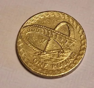 Gateshead Millennium Bridge 1 Pound Coin 2007 • £2