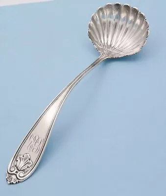 American Southern COIN SILVER Soup Ladle JOSEPH M FREEMAN Norfolk VA • $425