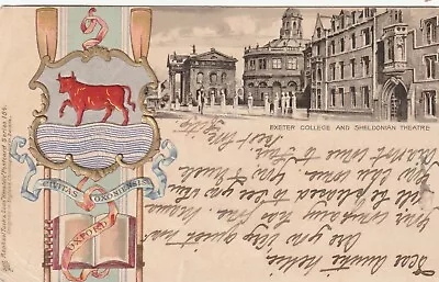 £1.30 • Buy Postcard Exmouth Devon Tucks Embossed Card Postmarked 1904
