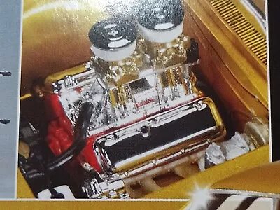 Tunnel Ram 🌟 396 Drag Engine 1967 Chevelle 1:25 Scl 1000s Model Car Parts 4 Sal • $11.99