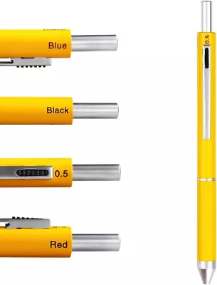 DUNBONG 4 In 1 Multicolor Pen Metal Cased Multifunction Pen 0.5Mm Mechanical P • $21.88