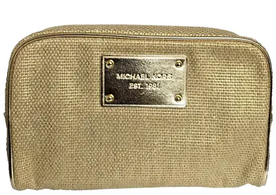 MICHAEL KORS Travel/ Makeup/ Cosmetic Bag/ Pouch Brand New • £15.99