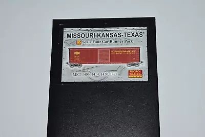 Z Scale MTL MKT Set Of 4 50' Single Door Boxcar 1406 C33409 • $69.99