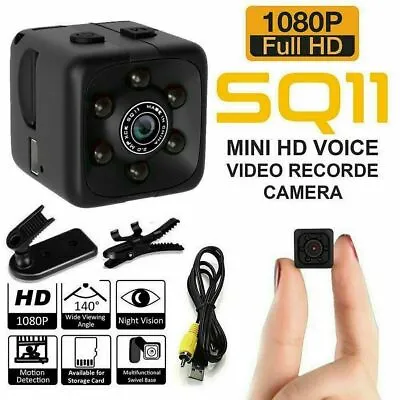 COP CAM Security Camera 1080p Motion Detection 32GB Card Night Vision Recorder  • $3.39