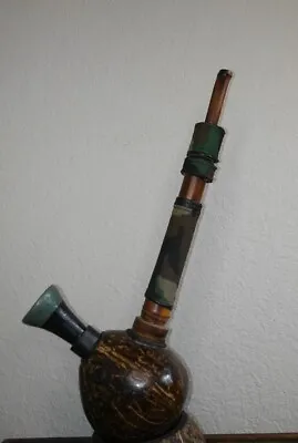 Coconut Steam Vapor Chalice Water Pipe Hookah Bong Wood Smoking Pipes • $135