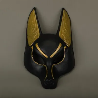 £25.89 • Buy Wolf Masquerade Thick Mask Party Props Egyptian Anubis Mask Halloween Cosplay