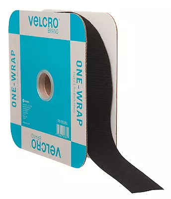 VELCRO Brand ONE-WRAP Double Sided Roll | 45 Ft X 1-1/2 In | Cut To Length Strap • $27.84