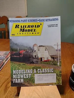 Railroad Model Craftsman Magazine: February 2008.  (RRR19).  • $1.75