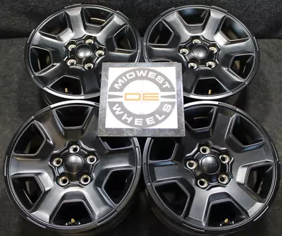 2022 Jeep Gladiator Moab 17  BLACK Wheels Factory OE 2007-2024 Wrangler #1309 • $875