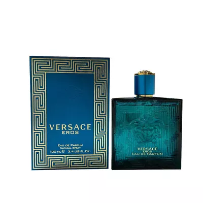 Versace Eros By Versace Cologne For Men EDP 3.3 / 3.4 Oz New In Box • $41.99