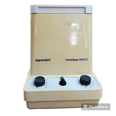 Eppendorf 5415C Benchtop Centrifuge With F-45-18-11 Fixed Angle Rotor Tested! • $99