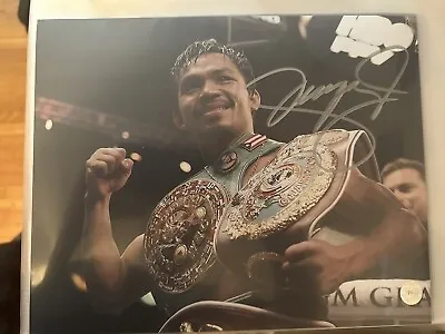 Manny Pacquiao Autographed 8x10 Photo W/ COA Hologram • $125