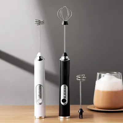 Egg Whisk Frother Handheld Electric Mixer Hand Blender Electric Hand Mixer Small • £8.95