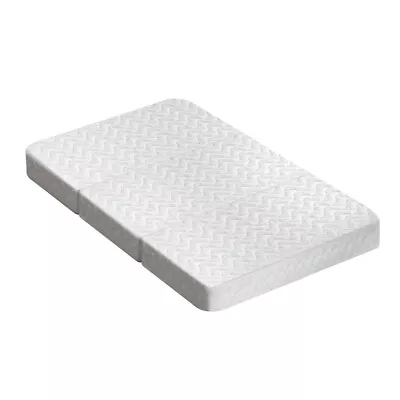 Giselle Foldable Mattress Portacot Foam Mattresses Travel Cot Baby Bamboo Cover • $50.33