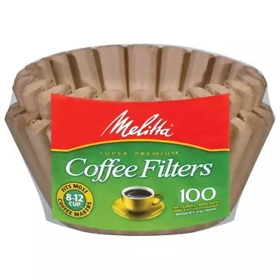 Melitta Basket Coffee Filters Natural Brown Unbleached 100 Count • $9.50