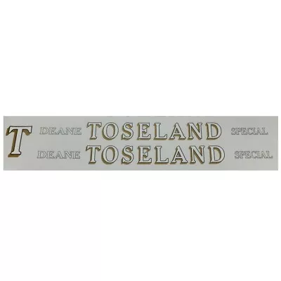 Deane Toseland Special Decals For Vintage Bicycle • $58