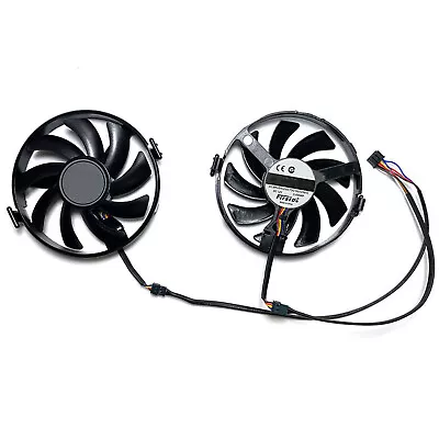 GPU Cooler Cooling Fans For XFX R9 370 380 380X R7 370 360 QICK Graphics Card • $25.48
