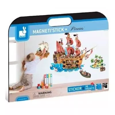 Magneti Stick Wall Stickers Pirates - Brand New & Sealed • £46.36