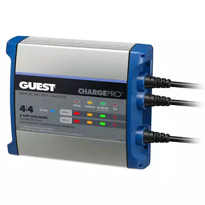 Guest On-Board Battery Charger 8A / 12V - 2 Bank - 120V Input [2707A] • $134.99