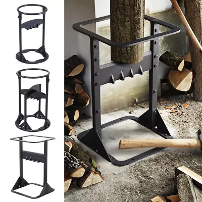 Large Firewood Kindling Splitter Racker Manual Log Splitter Wedge Splitting Tool • £39.95