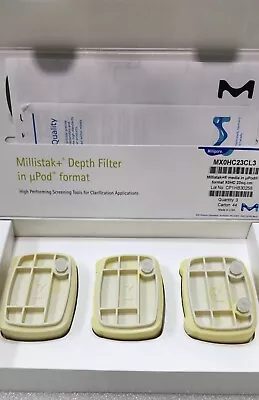 Millipore MX0HC23CL3 Millistak+ Depth Filter In μPOD Format X0HC 0.0023 M2 • $119.20