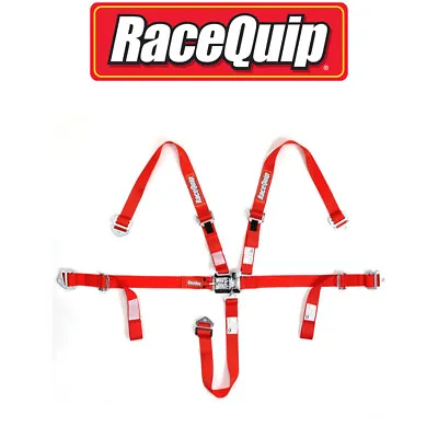 Racequip 709019 Jr. Dragster/Quarter Midget 5-Point Latch Red 2  Seat Belt • $128.69