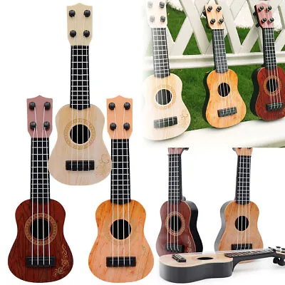Kids Ukulele Toy Beginners 4 String Mini Guitar Children Musical Instrument Gift • £3.99