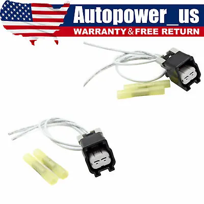 2Pcs Engine Cooling Fan Motor Connector For Equinox Buick GM • $9.56