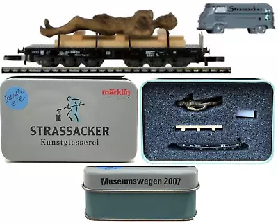 Marklin Z Scale M/M  S348  COLLECTOR FLATCAR W/Load  In Gray Tin Box  C9 • $29.95