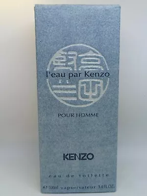 Kenzo L'eau Par Kenzo Pour Homme 3.4oz 100ml Eau De Toilette NIB For Men  • $139.90