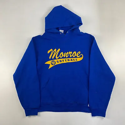 USA Varsity Hoodie Blue Monroe Softball Size S • £17.95