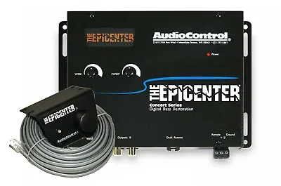 Audiocontrol The Epicenter Car Audio Bass Restoration Equalizer Black New • $159.99